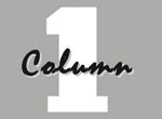 Column 1: Falling is a word Column 1: Falling is a word