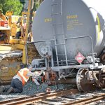 Train derailment … Train derailment …
