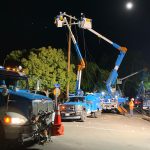 PG&E works to restore power PG&E works to restore power