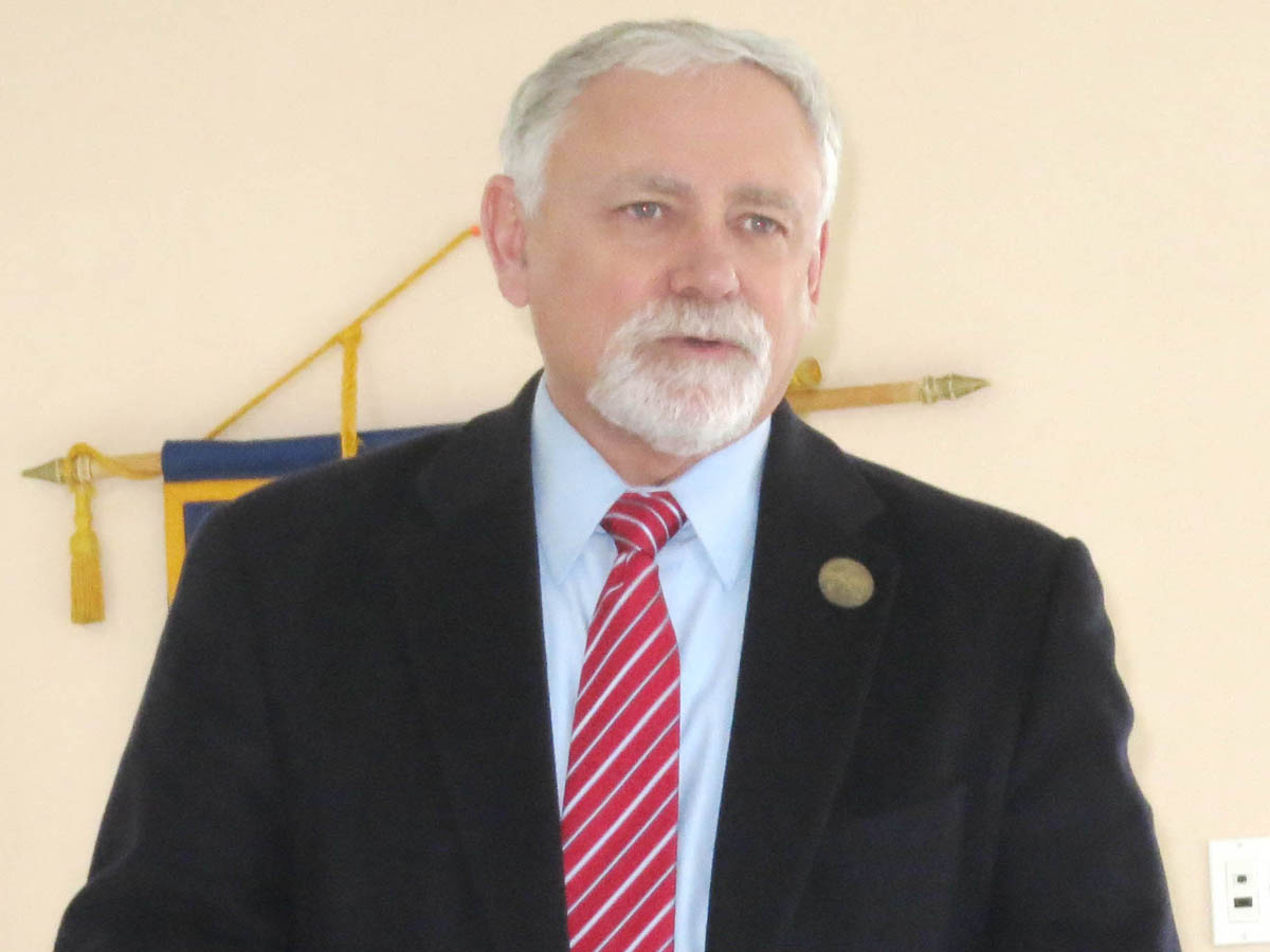 Rotary Report Chancellor CC College District President Fred Wood