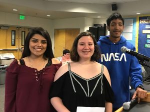 Norma Quintana, Sandra Cruz Gonzalez and Terell Ferris