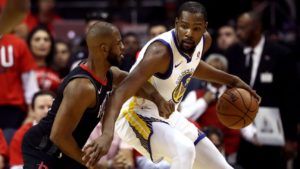 Houston struggled containing Kevin Durant