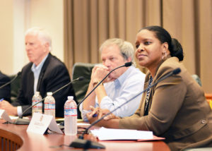 U.S. Reps. Mike Thompson and Mark Desaulnier and Postmaster Jeanette Davis