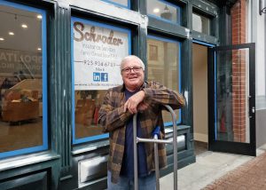 Rob Schroder’s family business, Schroder Insurance Services, has opened on Martinez’s Main Street