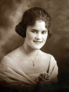 Velda Dunn, aged 16, 1930