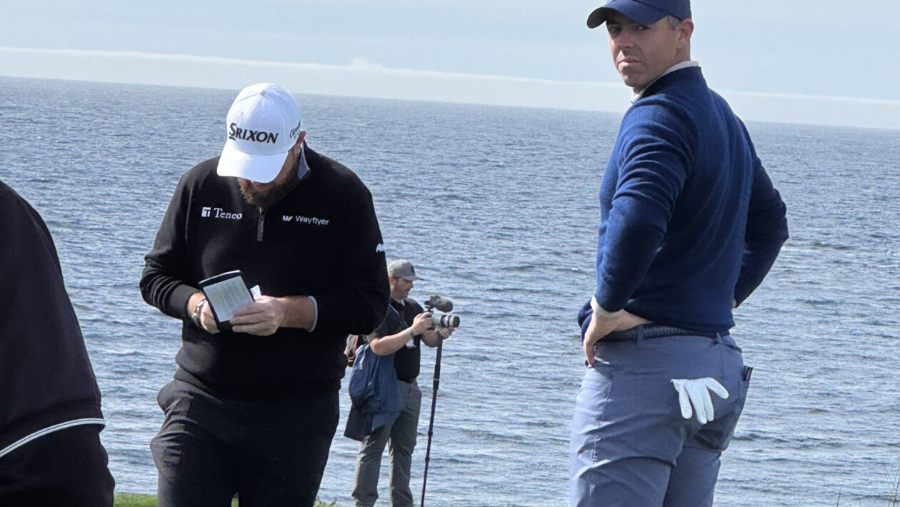 2025 ATT ProAm Champion Rory McIlroy (right) and runner up Shane Lowry both return to the field in 2026. Photo by Stephen Langsam