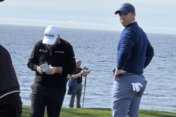 2025 ATT ProAm Champion Rory McIlroy (right) and runner up Shane Lowry both return to the field in 2026. Photo by Stephen Langsam